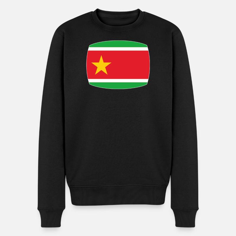 Drapeau de la Guadeloupe - Pull Premium bio Homme - noir