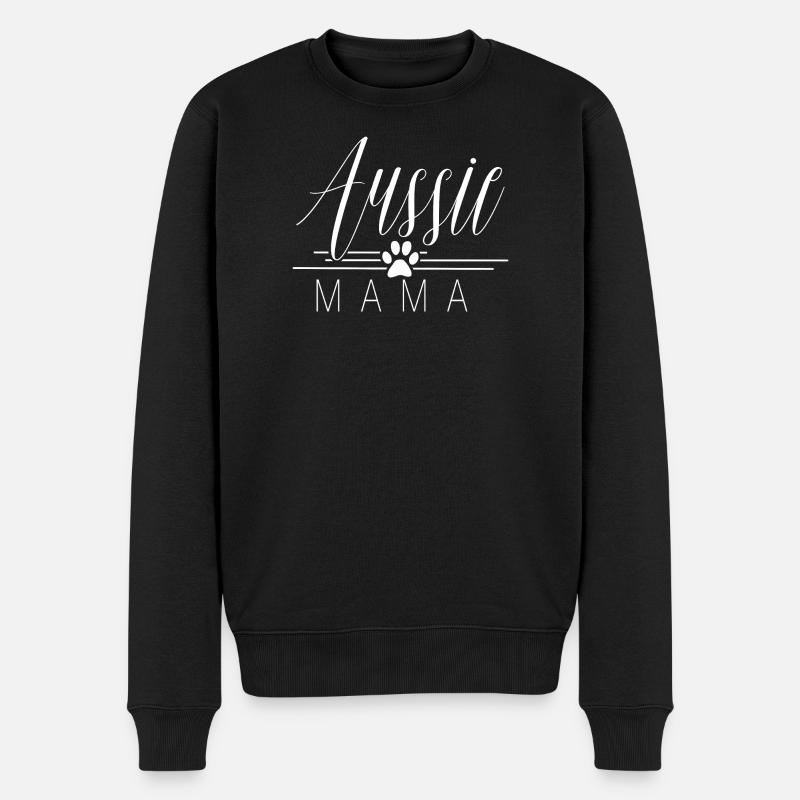 Australien Shepherd Aussie Mama - Pull Premium bio Homme - noir