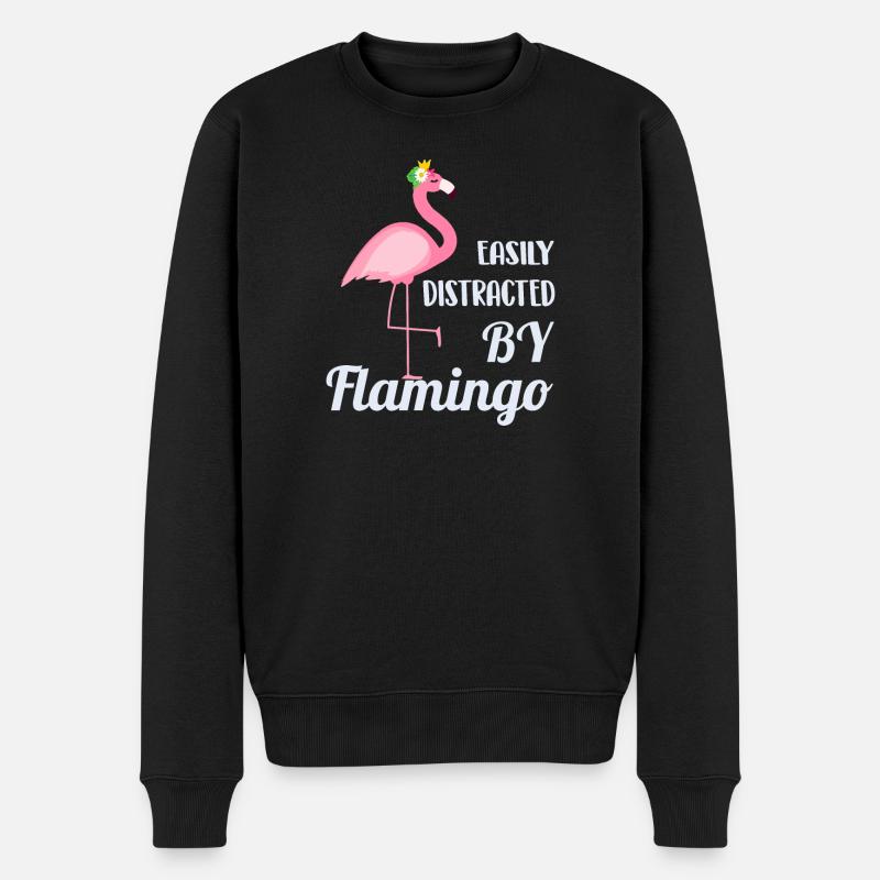 Flamingo - Pull Premium bio Homme - noir