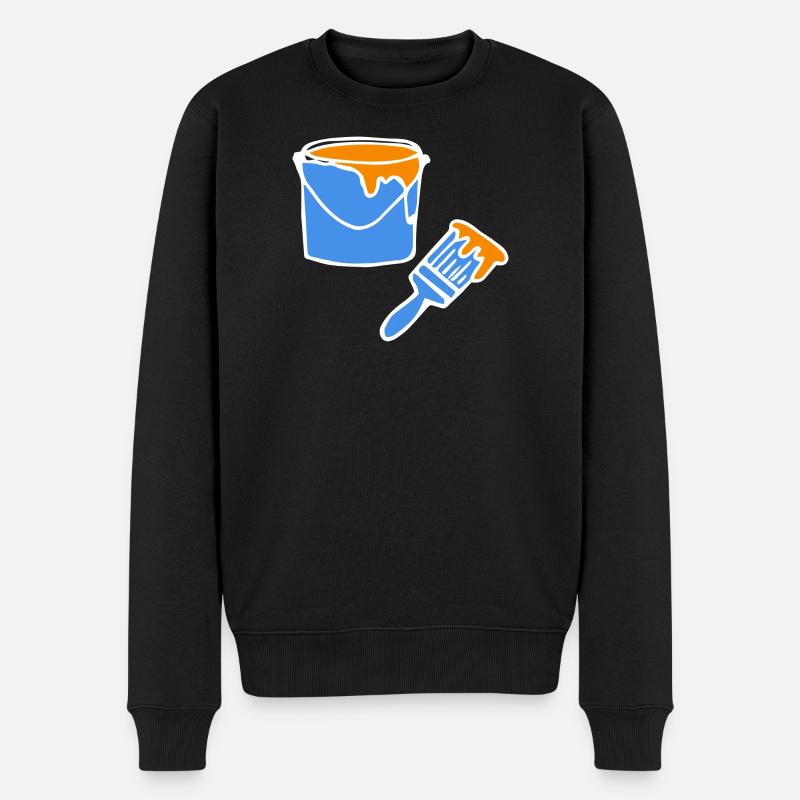 Painter Painter Painter - Men's Premium Organic Jumper - black