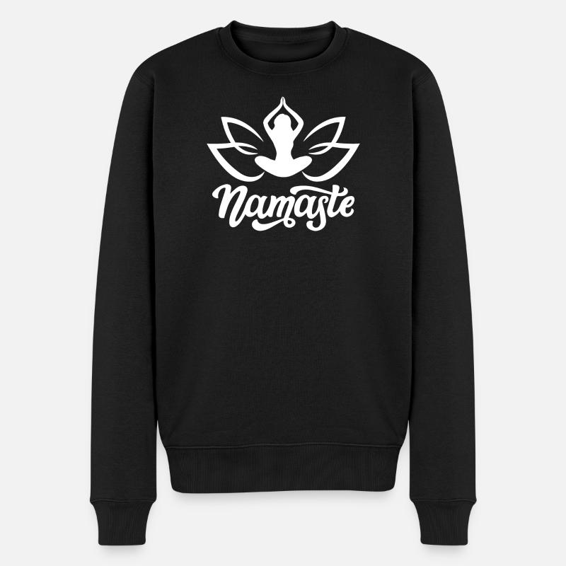 Namaste - Pull Premium bio Homme - noir