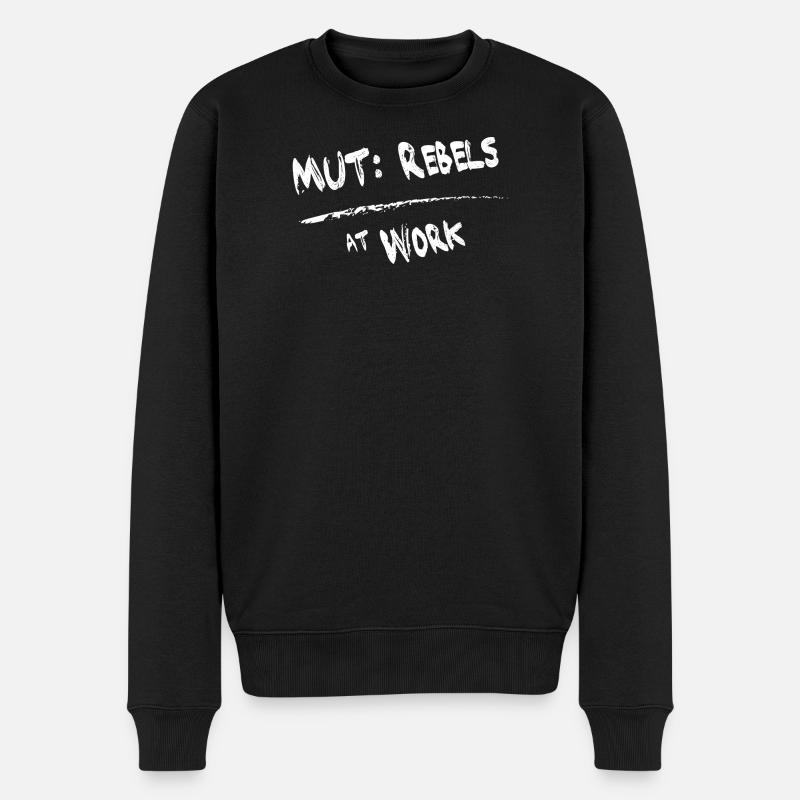 MUT Rebels - Pull Premium bio Homme - noir