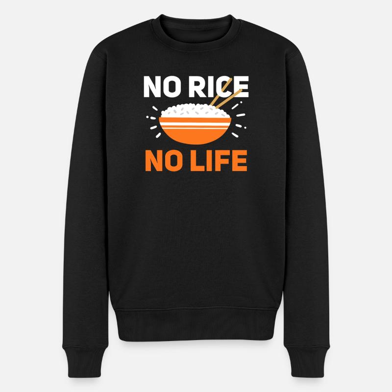 Riz Philippin Philippines Cuisine asiatique - Pull Premium bio Homme - noir