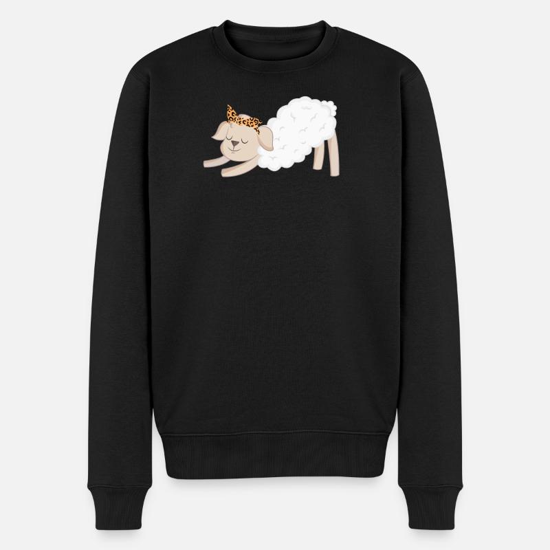 Moutons - Pull Premium bio Homme - noir