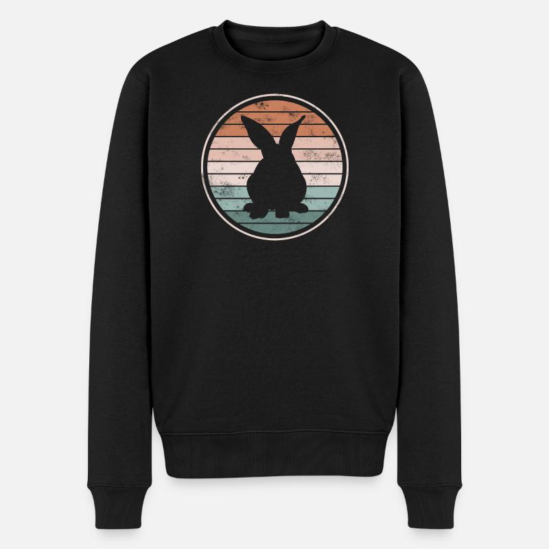 lapin - Pull Premium bio Homme - noir