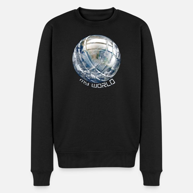 La pétanque - Pull Premium bio Homme - noir