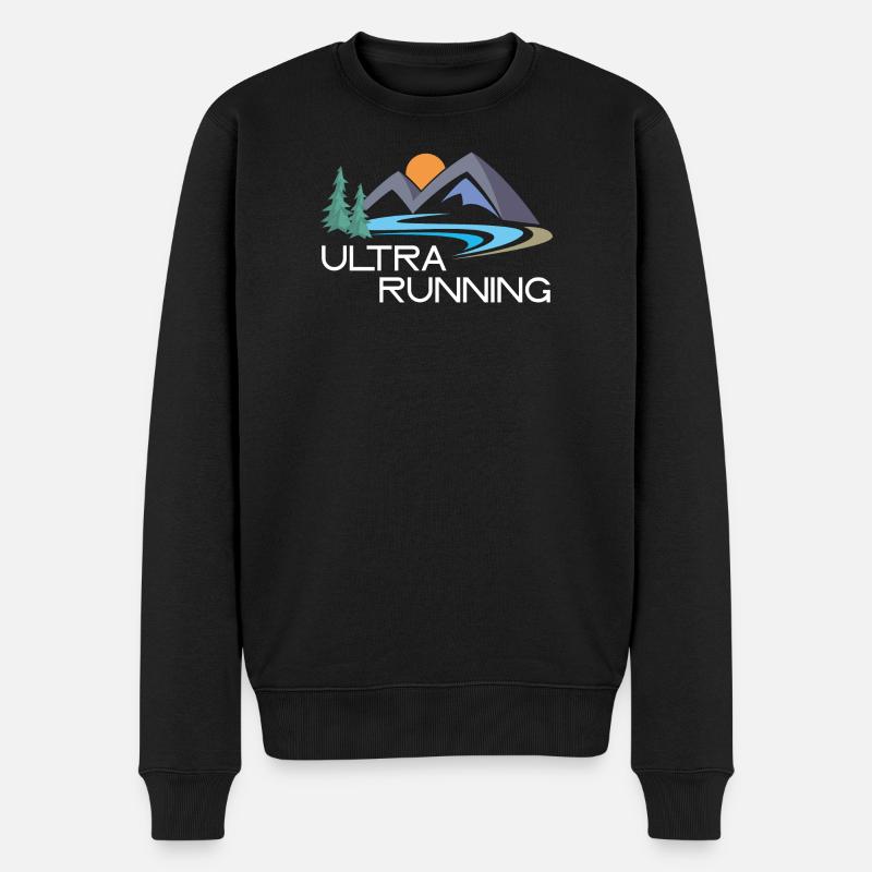 Ultra Running - Pull Premium bio Homme - noir