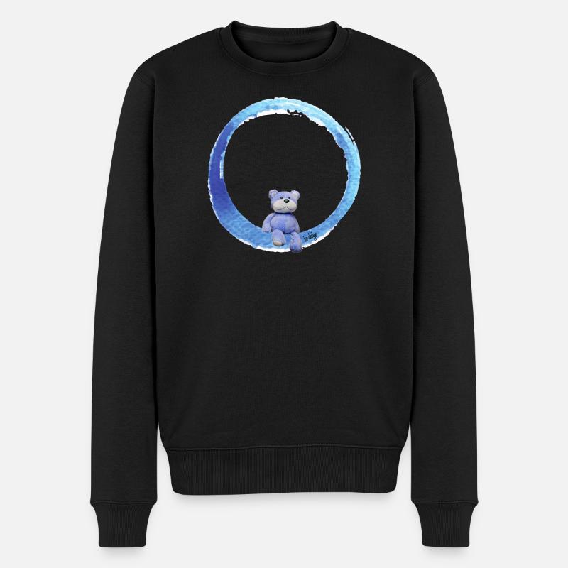 Peluche - Pull Premium bio Homme - noir