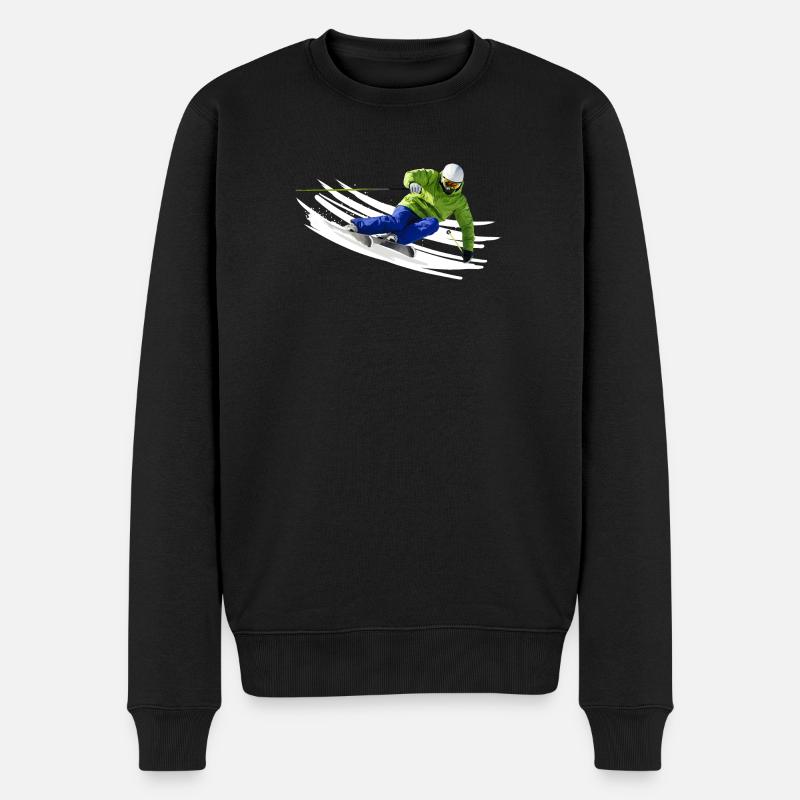 Ski - Pull Premium bio Homme - noir