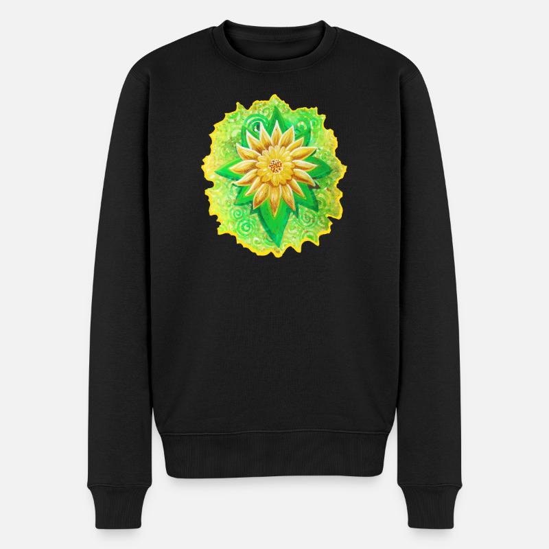SeelenBlume- Sonja Ariel von Staden - Pull Premium bio Homme - noir