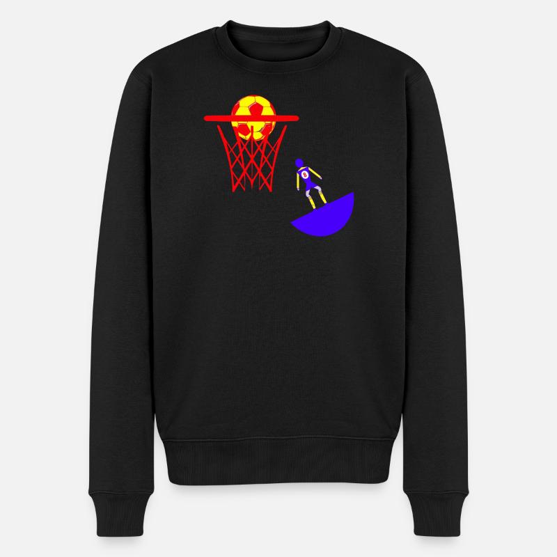 Canestro basket subbuteo - Maglione ecologico premium da uomo - nero
