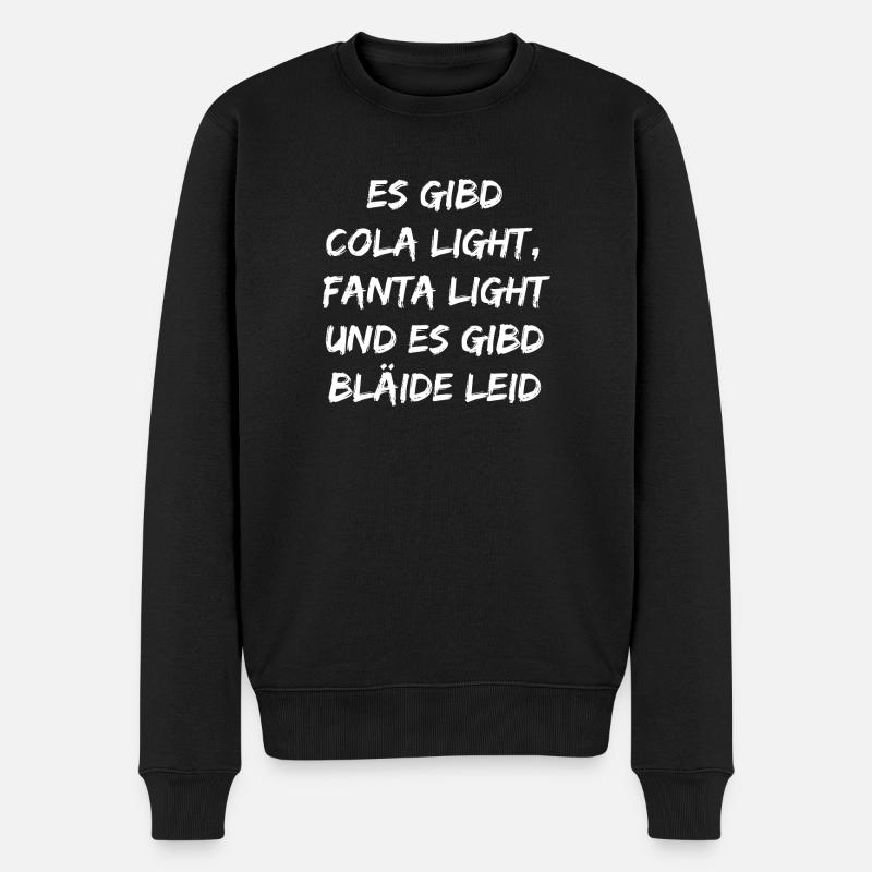 Bläide Leid - Männer Premium Bio Pullover - Schwarz