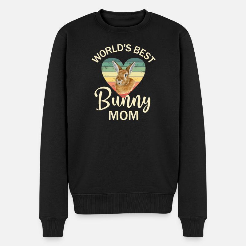 Lapin Lapin - Pull Premium bio Homme - noir