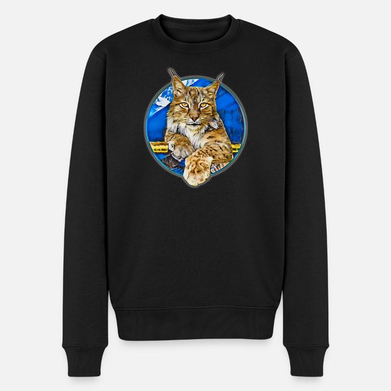 Lynx Wildcat Liberté - Pull Premium bio Homme - noir
