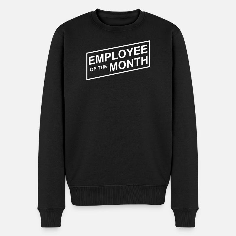Employé du mois - Pull Premium bio Homme - noir