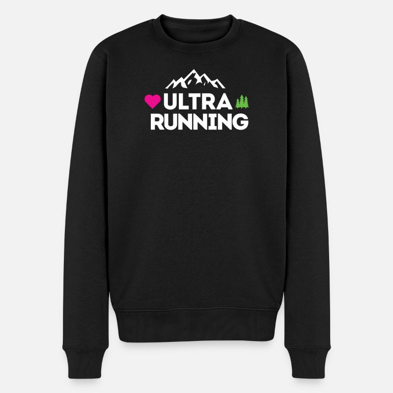 Ultra Running – Mon amour - Pull Premium bio Homme - noir