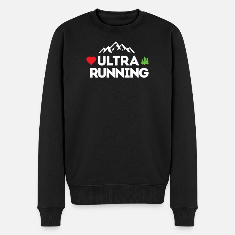 Ultra Running – Mon amour - Pull Premium bio Homme - noir