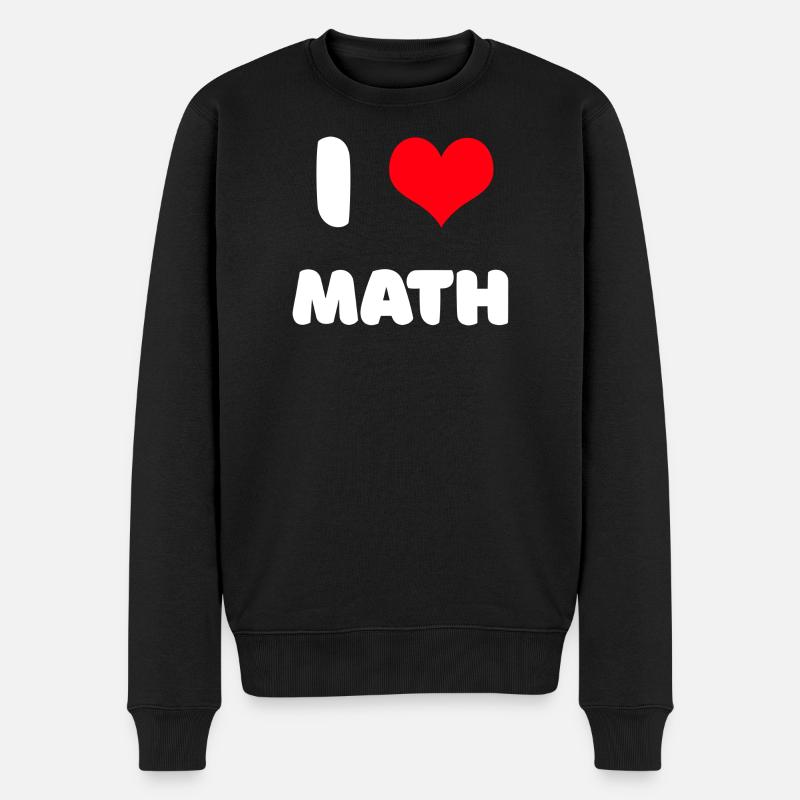 J'adore les maths - Pull Premium bio Homme - noir
