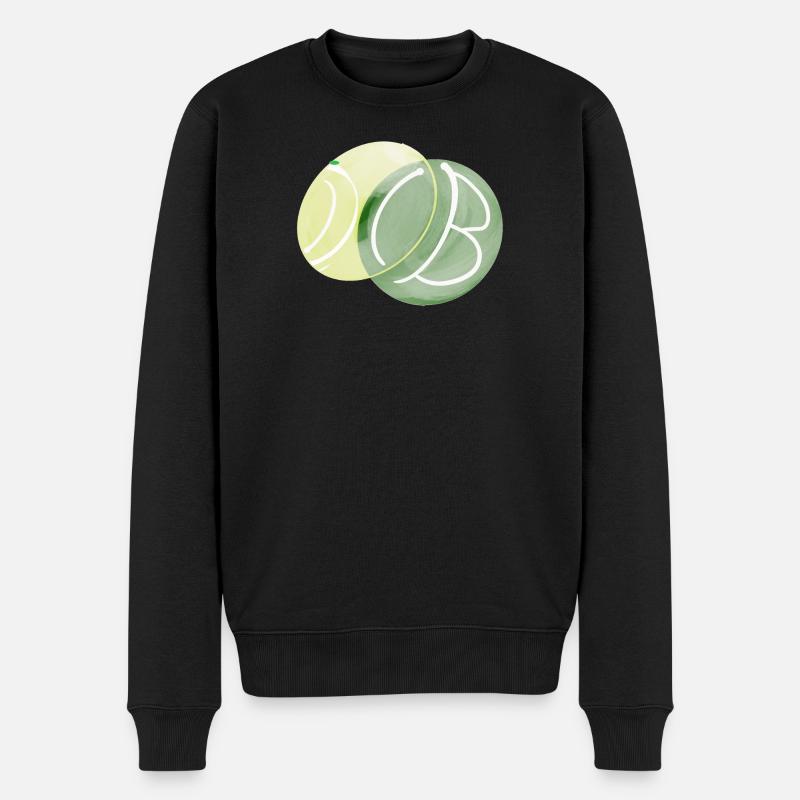 Le point vert - Pull Premium bio Homme - noir