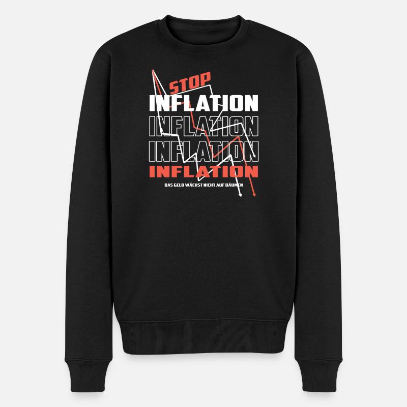 Arrêtez l’inflation - Pull Premium bio Homme - noir