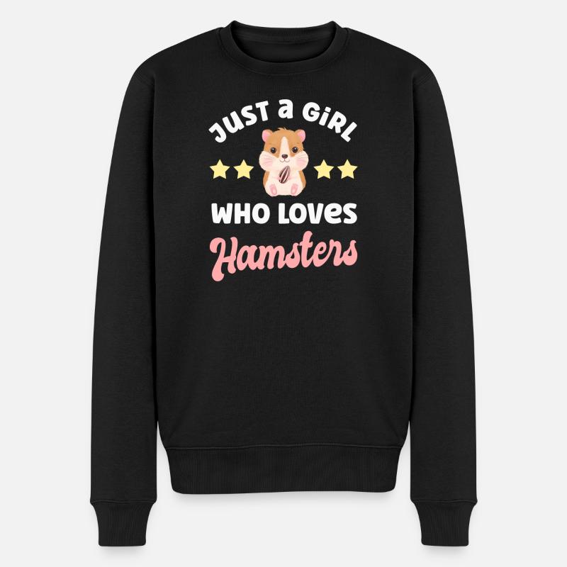 Hamster - Pull Premium bio Homme - noir