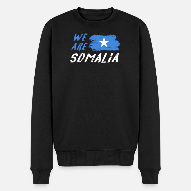Nous sommes la Somalie - Pull Premium bio Homme - noir