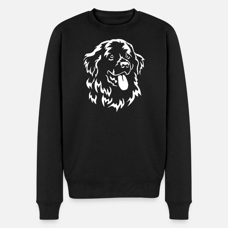 Newfoundland Head « Black Edition » - Pull Premium bio Homme - noir