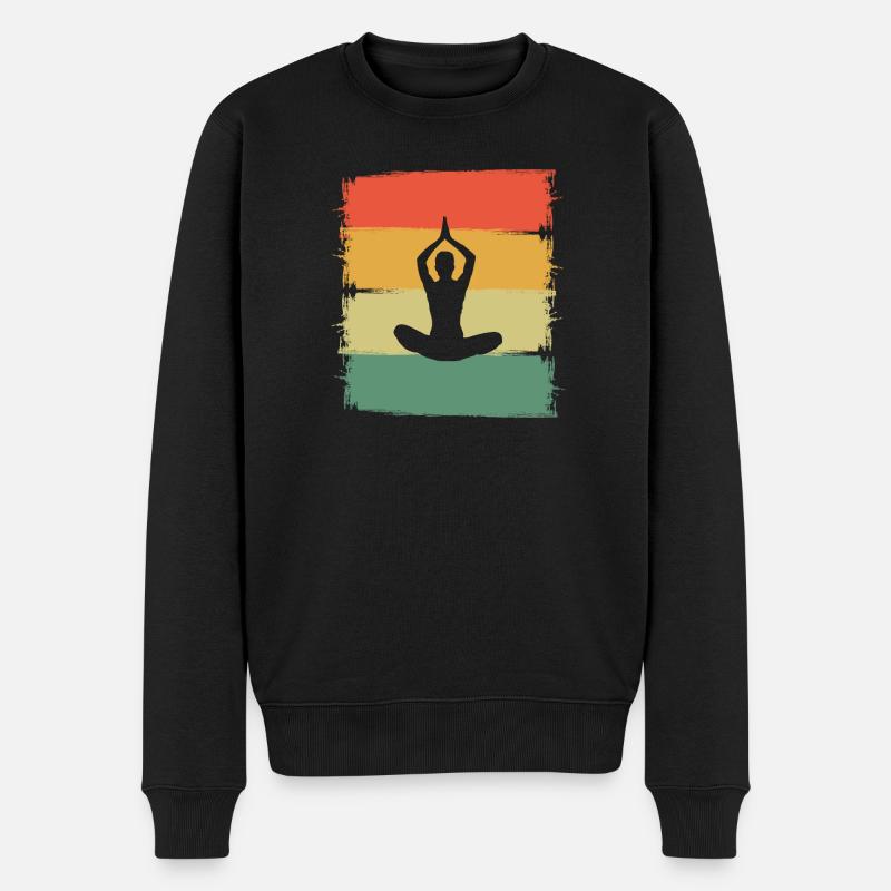 Yoga - Pull Premium bio Homme - noir