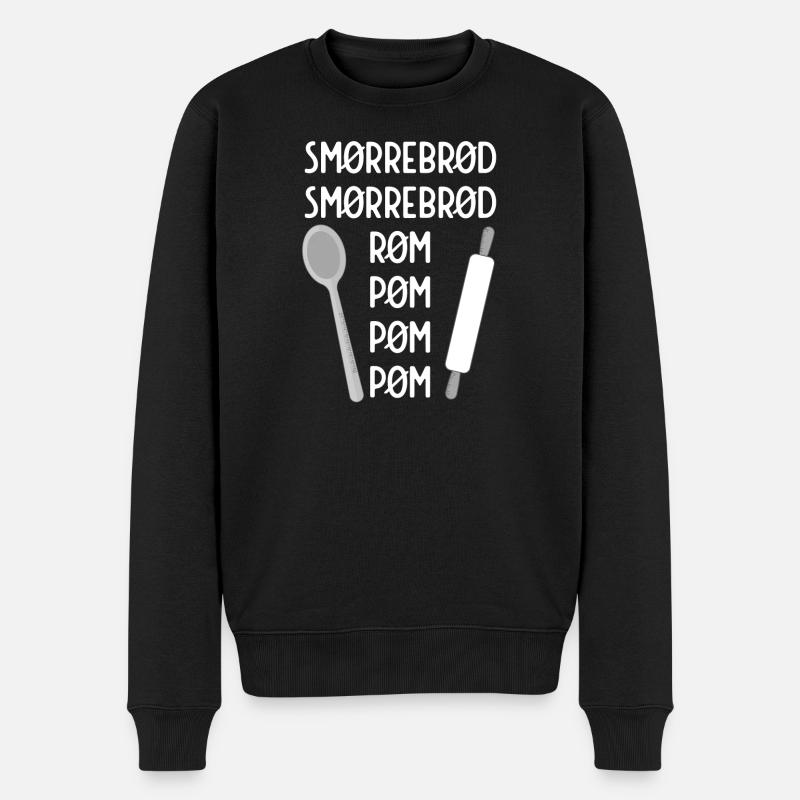 Smørrebrød - Pull Premium bio Homme - noir