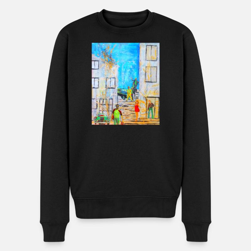 Légendes - Pull Premium bio Homme - noir