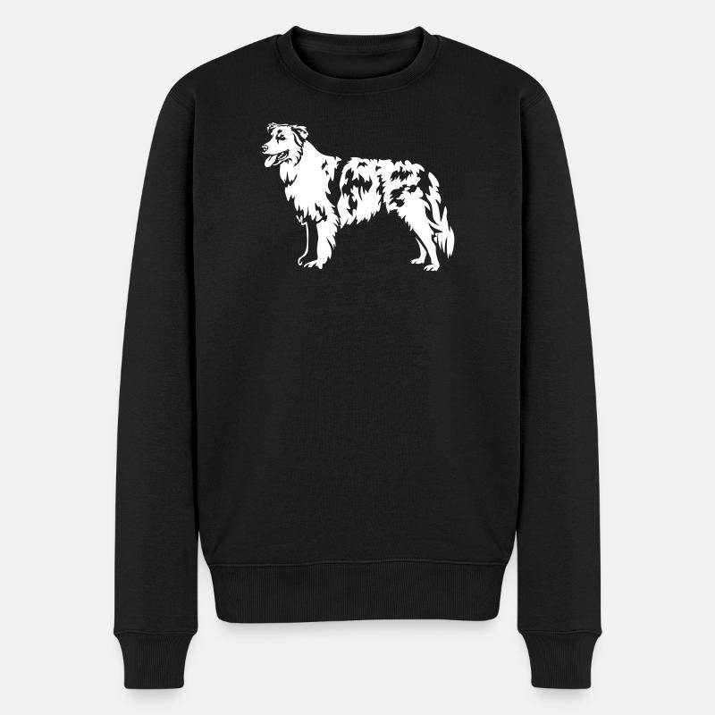 Berger australien « Black Edition » - Pull Premium bio Homme - noir