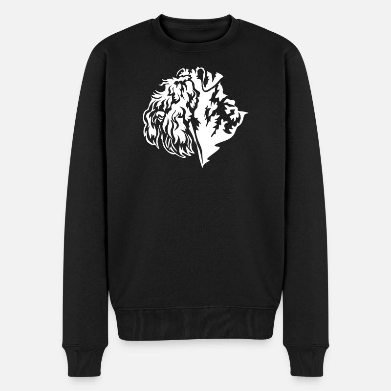 Kerry Blue Terrier « Black Edition » - Pull Premium bio Homme - noir