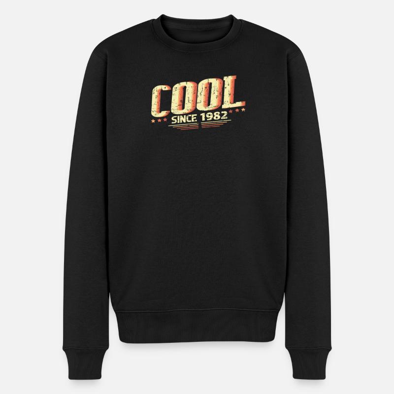 Cool depuis 1982 - Pull Premium bio Homme - noir