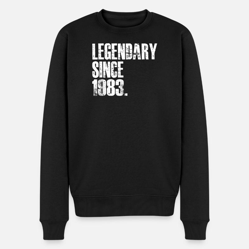 Légendaire depuis 1983 - Pull Premium bio Homme - noir