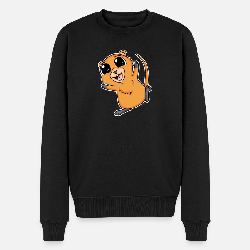 Quokka - Pull Premium bio Homme - noir