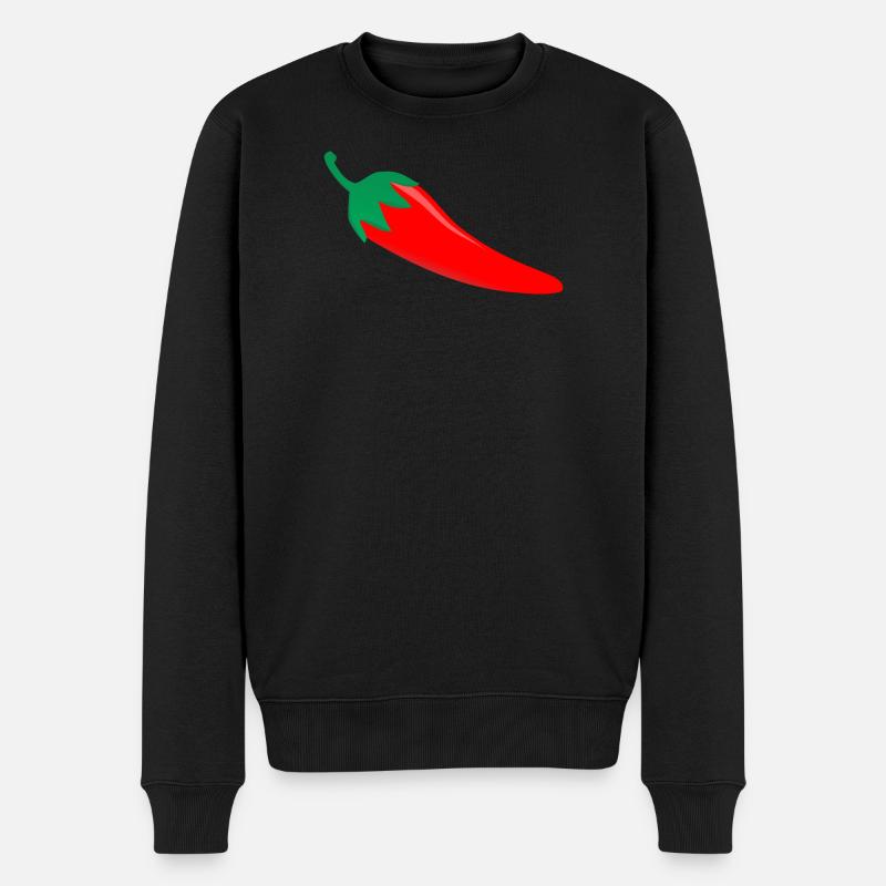 Drôle de t-shirt Hot Chilli - Pull Premium bio Homme - noir