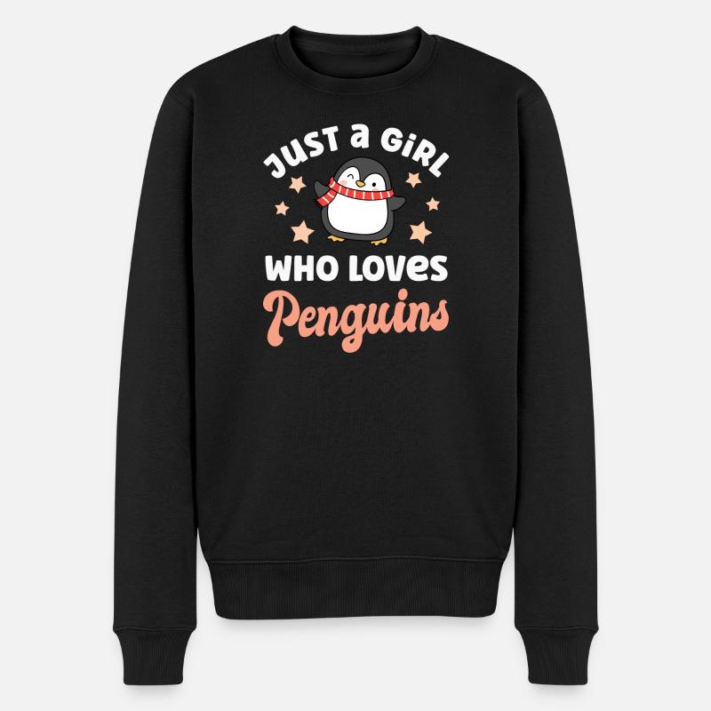 Pingouins Pingouins - Pull Premium bio Homme - noir