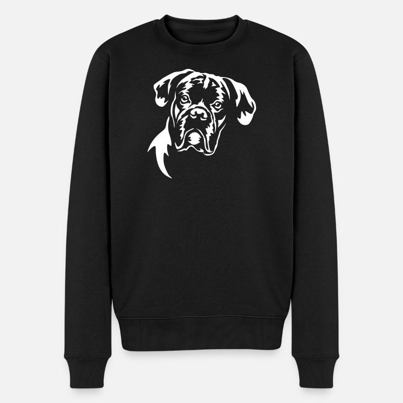 Boxer Head « Black Edition » - Pull Premium bio Homme - noir