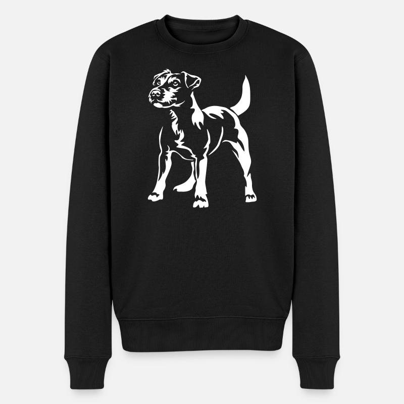 Parson Russell Terrier « Black Edition » - Pull Premium bio Homme - noir