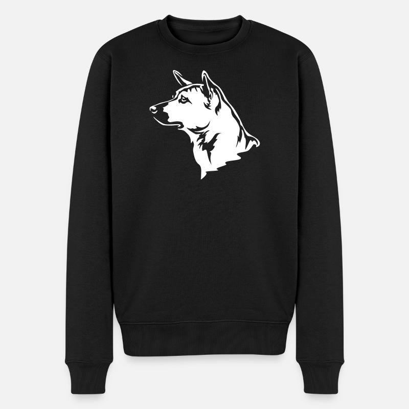 Thai Ridgeback Head « Black Edition » - Pull Premium bio Homme - noir