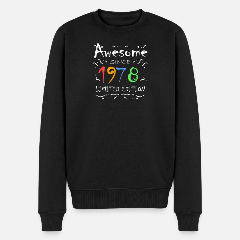 1978 - Pull Premium bio Homme - noir