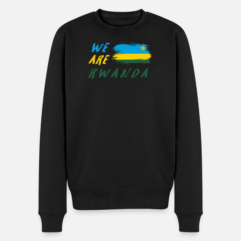 Nous sommes le Rwanda - Pull Premium bio Homme - noir