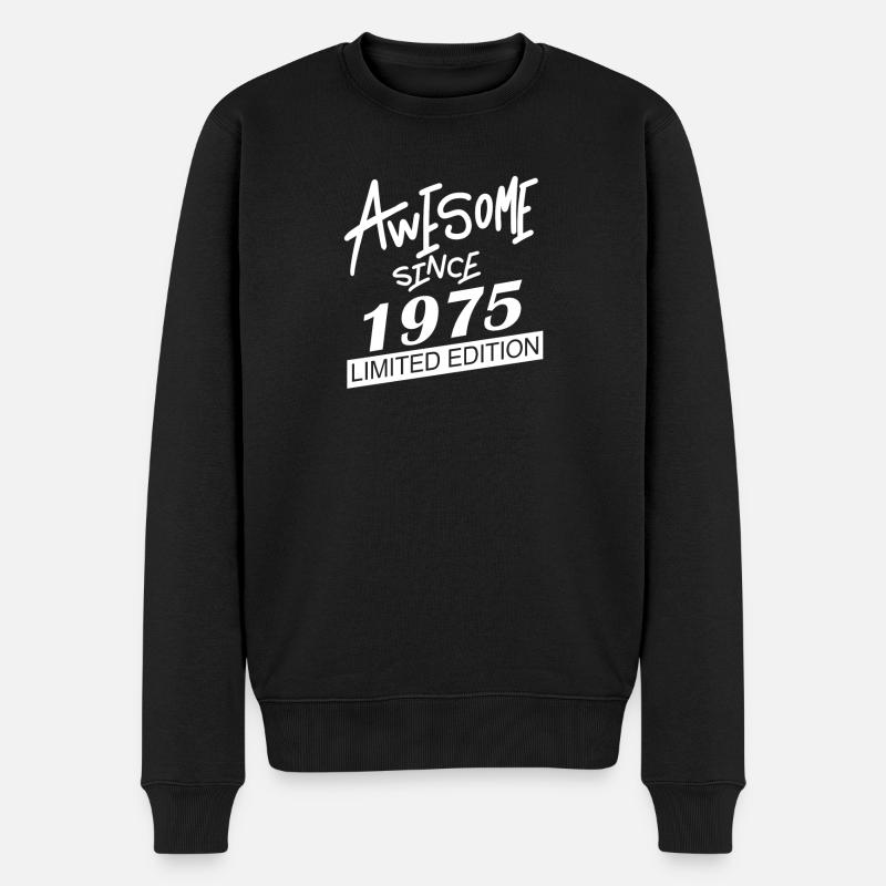 1975 - Pull Premium bio Homme - noir