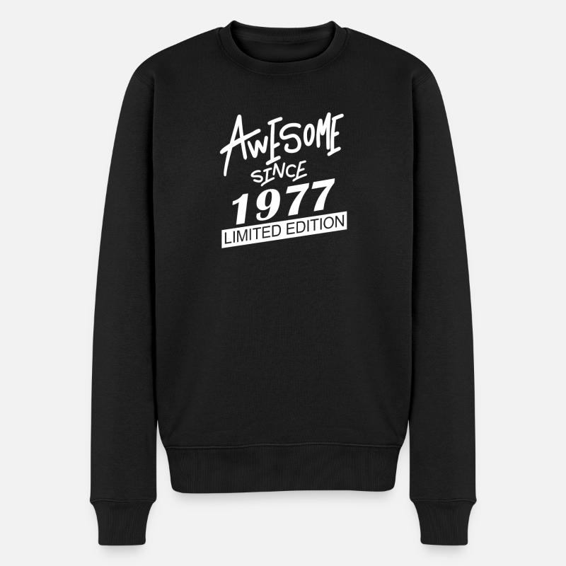 1977 - Pull Premium bio Homme - noir