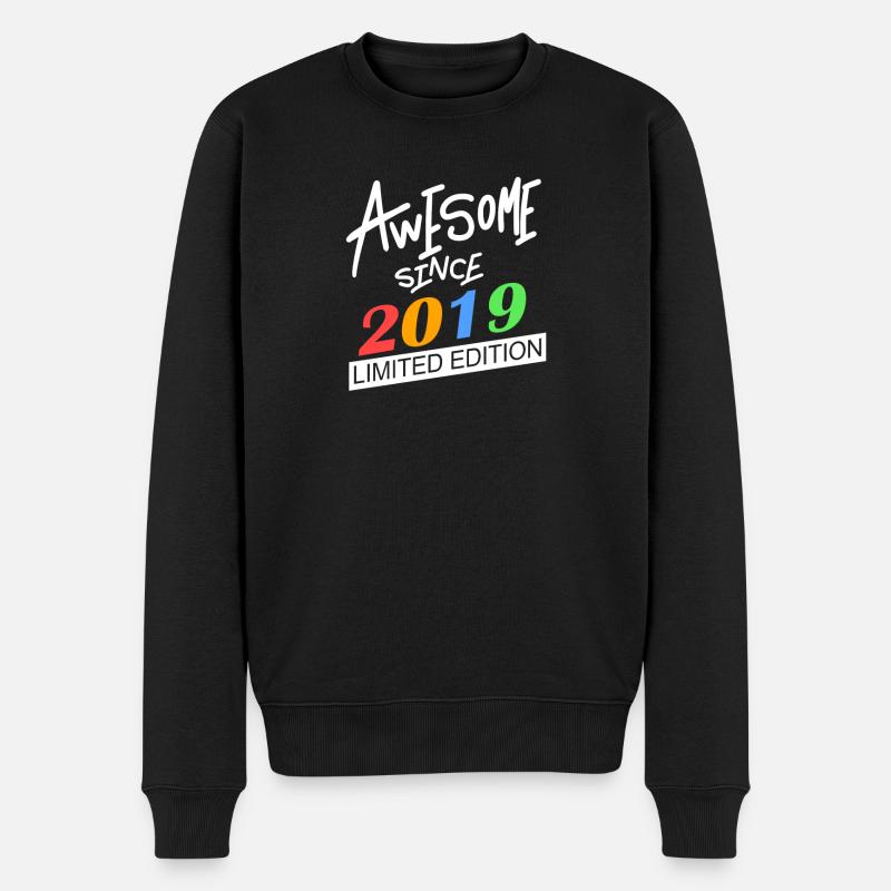 2019 - Promotion 2019 - Pull Premium bio Homme - noir