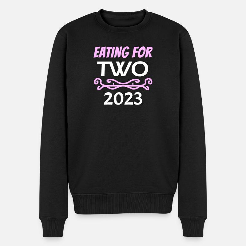 Grossesse Gémeaux 2023 - Pull Premium bio Homme - noir