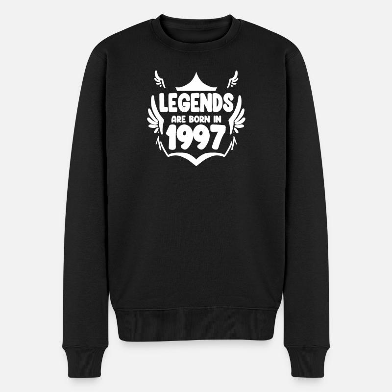 1997 - Né en 1997 - Pull Premium bio Homme - noir