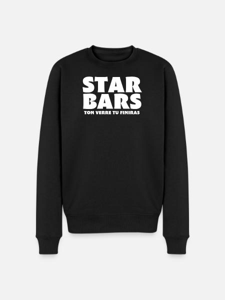 bar, bartender, bar owner - Men's Premium Organic Jumper - black