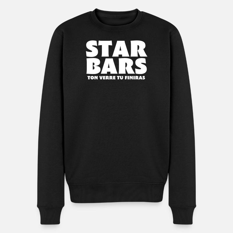 bar, barman, patron de bar - Pull Premium bio Homme - noir