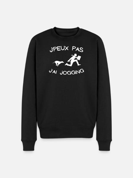 jogging, footing, running - Pull Premium bio Homme - noir